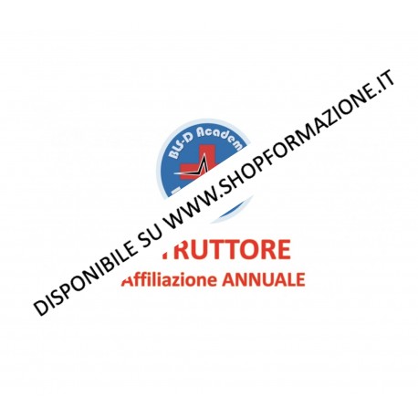 Affiliazione 2021 Istruttore - BLS-D Academy